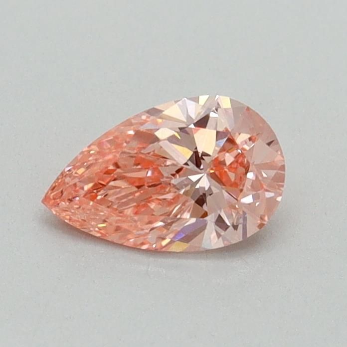 0.41 CT Fancy Vivid Pink PEAR