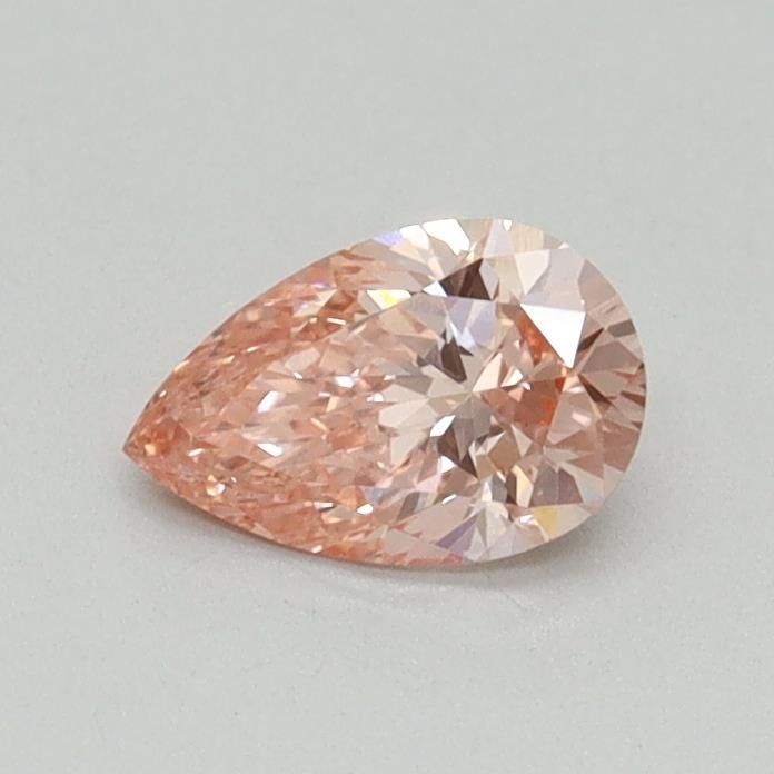 0.41 CT Fancy Vivid Pink PEAR