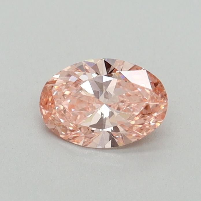 0.38 CT Fancy Vivid Pink OVAL