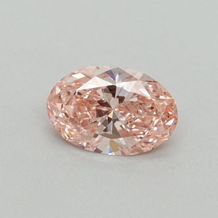 0.32 CT Fancy Intense Pink OVAL