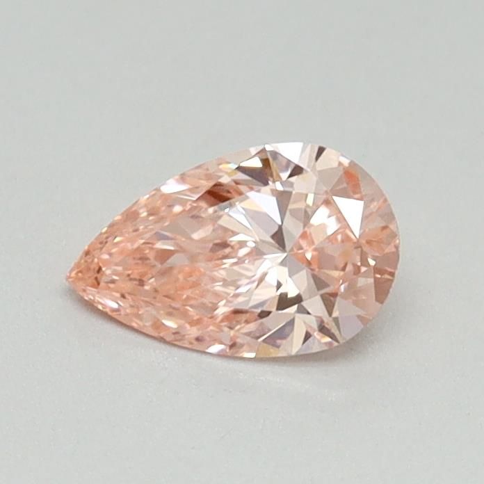 0.39 CT Fancy Vivid Pink PEAR