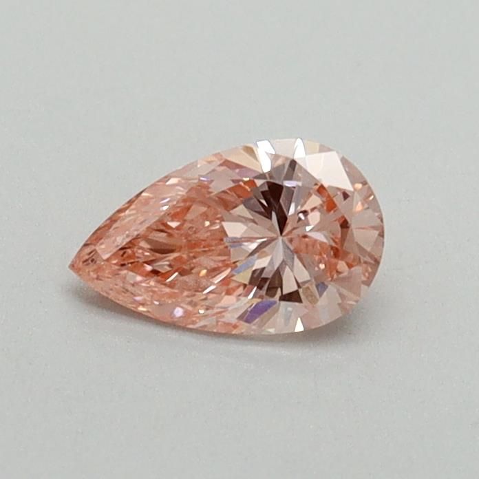 0.34 CT Fancy Vivid Pink PEAR