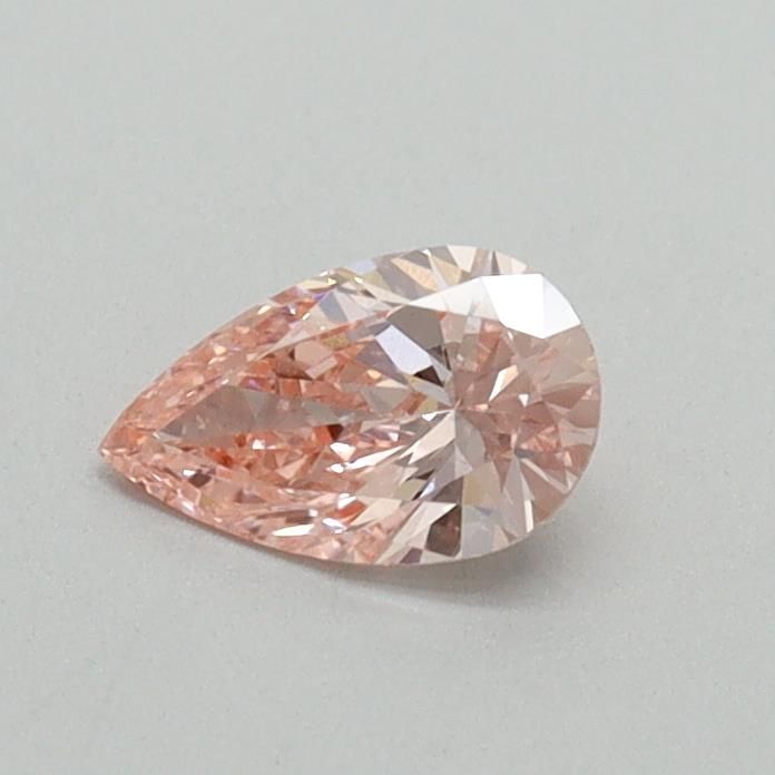 0.32 CT Fancy Vivid Pink PEAR