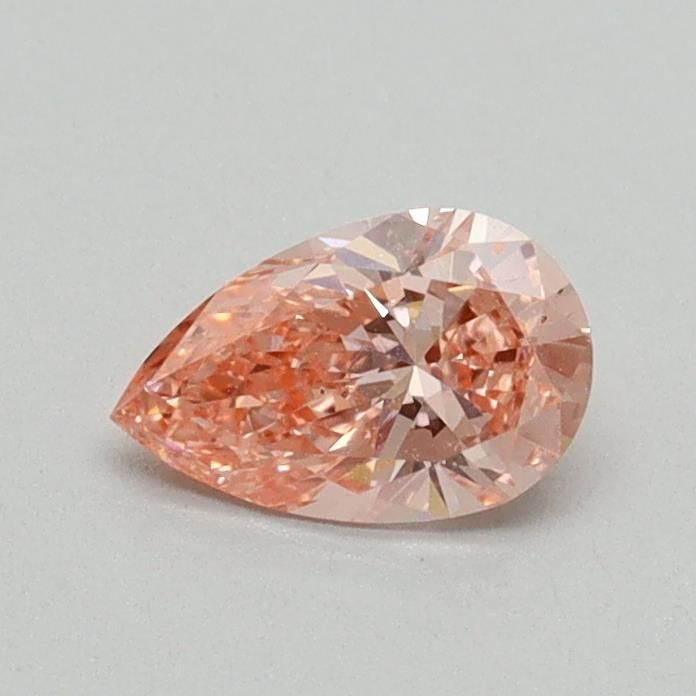 0.41 CT Fancy Vivid Pink PEAR