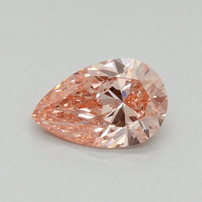 0.41 CT Fancy Vivid Pink PEAR
