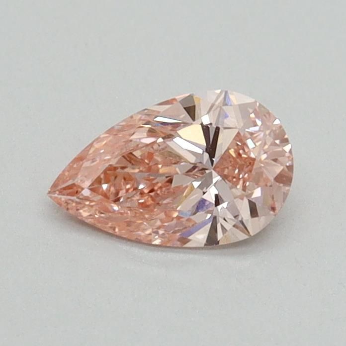0.42 CT Fancy Vivid Pink PEAR