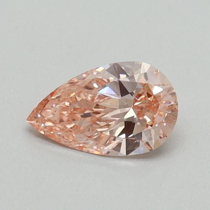0.42 CT Fancy Vivid Pink PEAR