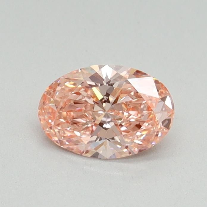 0.42 CT Fancy Vivid Pink OVAL