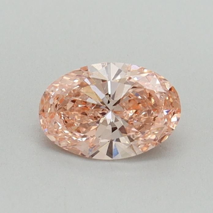 0.42 CT Fancy Vivid Pink OVAL