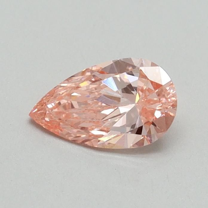 0.4 CT Fancy Vivid Pink PEAR