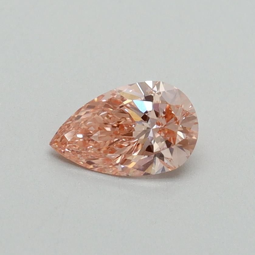 0.42 CT Fancy Vivid Pink PEAR