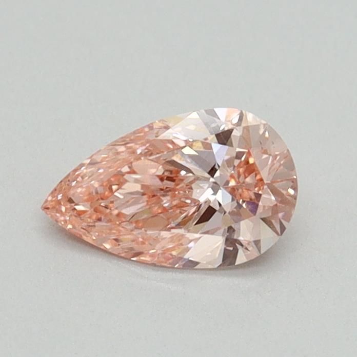 0.42 CT Fancy Vivid Pink PEAR