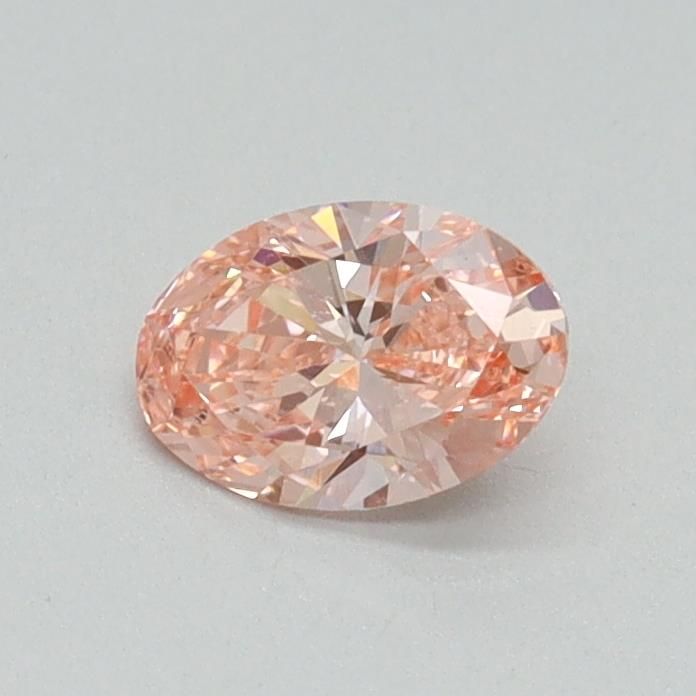0.4 CT Fancy Vivid Pink OVAL