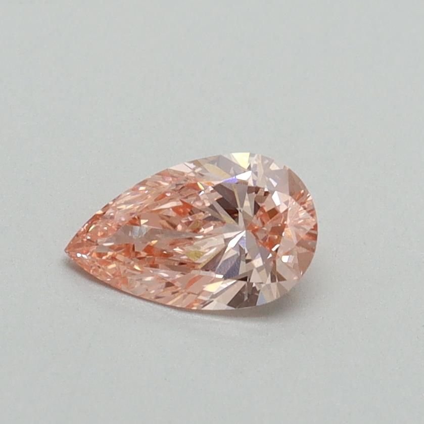 0.4 CT Fancy Vivid Pink PEAR