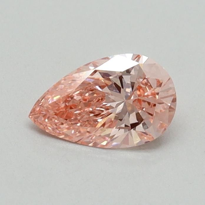 0.42 CT Fancy Vivid Pink PEAR