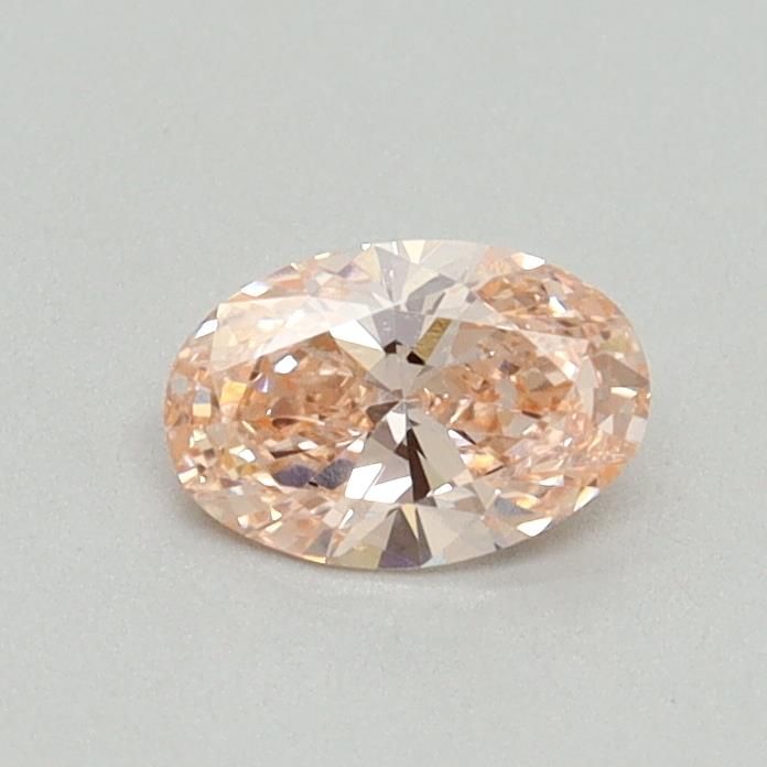 0.38 CT Fancy Intense Pink OVAL