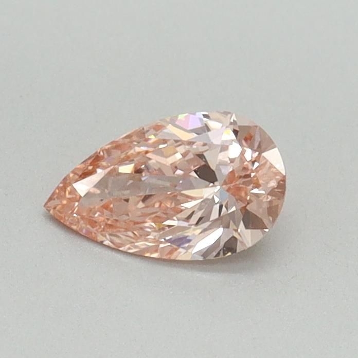 0.34 CT Fancy Intense Pink PEAR