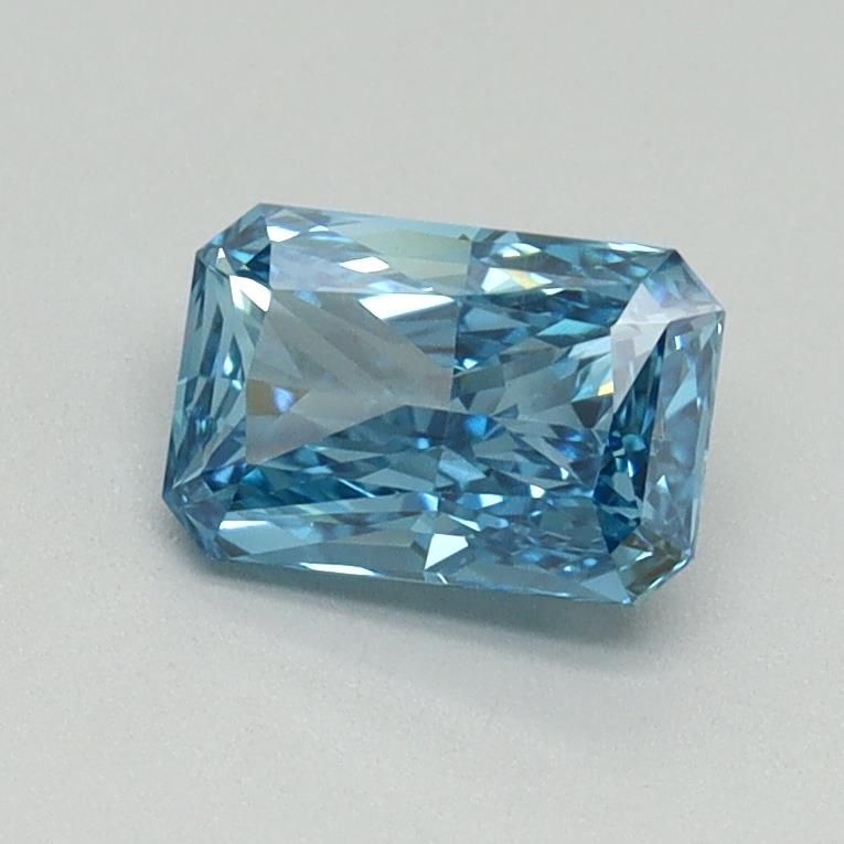0.8 CT Fancy Vivid Blue RADIANT