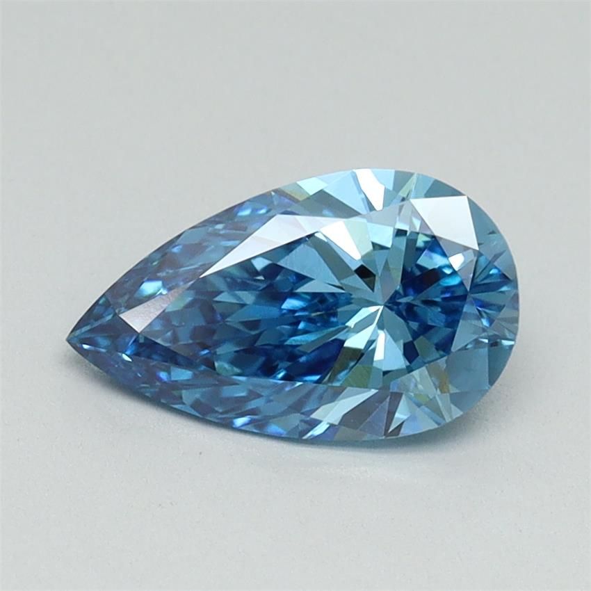 1.06 CT Fancy Vivid Blue PEAR