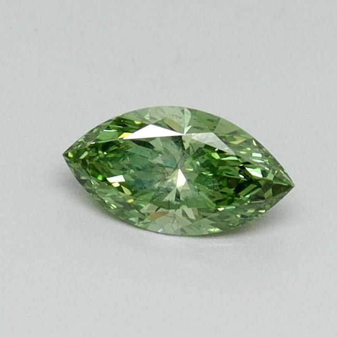0.3 CT Fancy Vivid Green MARQUISE