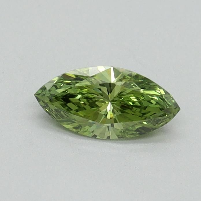 0.3 CT Fancy Vivid Green MARQUISE