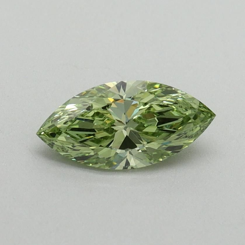 0.51 CT Fancy Vivid Green MARQUISE