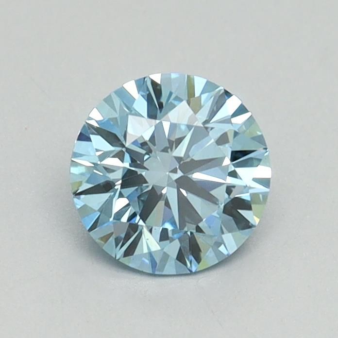 0.66 CT Fancy Vivid Blue ROUND