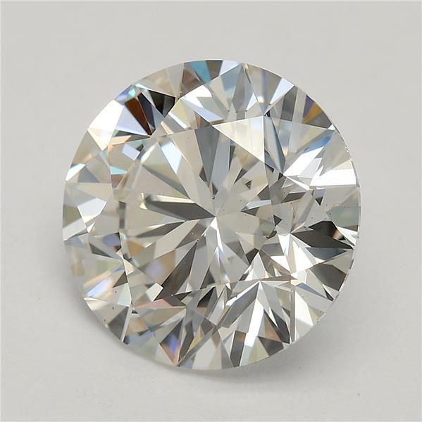 3.73 ct Round diamond