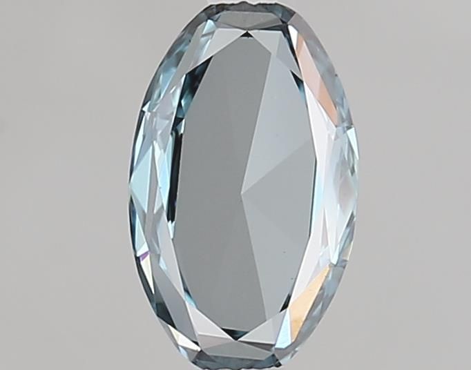 1.02 CT Fancy Intense Green Blue ROSE