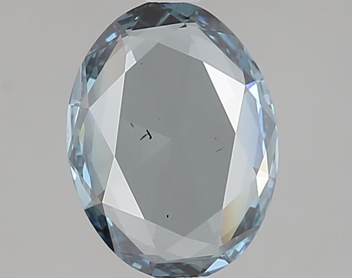 1.09 CT Fancy Intense Blue ROSE