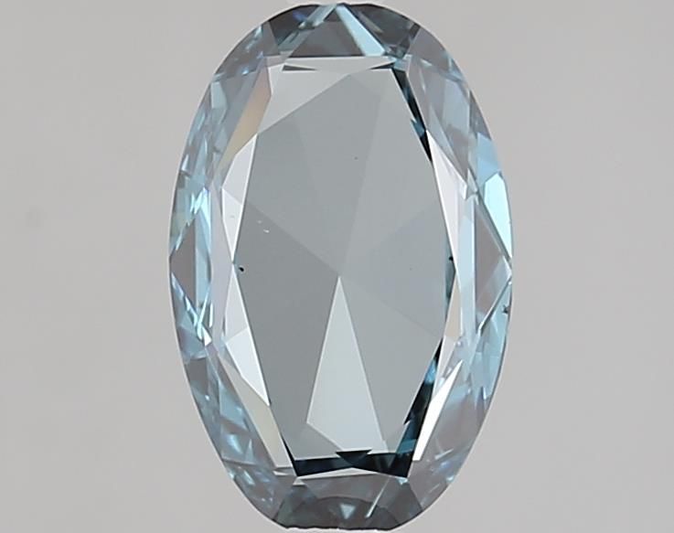 1.21 CT Fancy Intense Blue ROSE