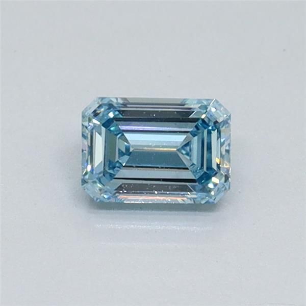 0.31 CT Fancy Intense Blue EMERALD