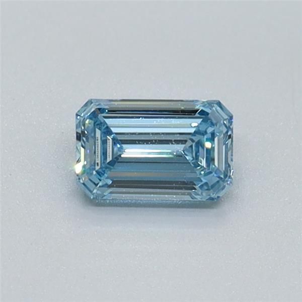 0.3 CT Fancy Vivid Blue EMERALD