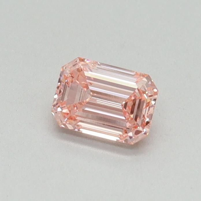 0.35 CT Fancy Intense Pink EMERALD