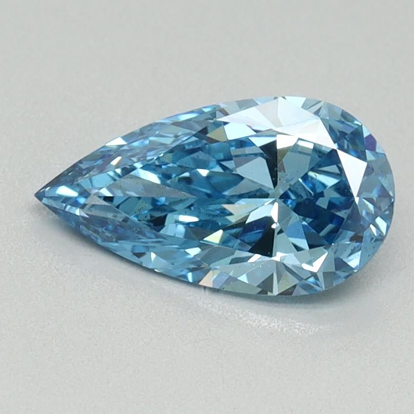 1.0 CT Fancy Vivid Blue PEAR