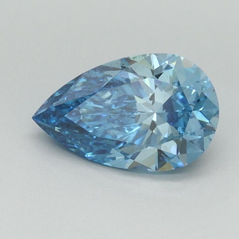 1.03 CT Fancy Vivid Blue PEAR