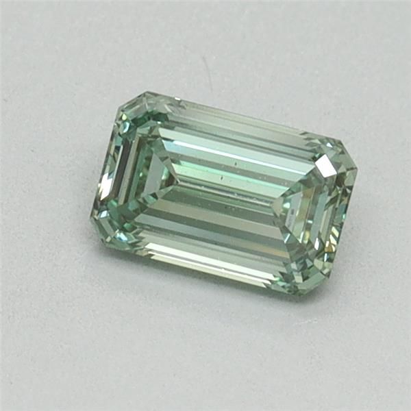 0.47 CT Fancy Vivid Green EMERALD