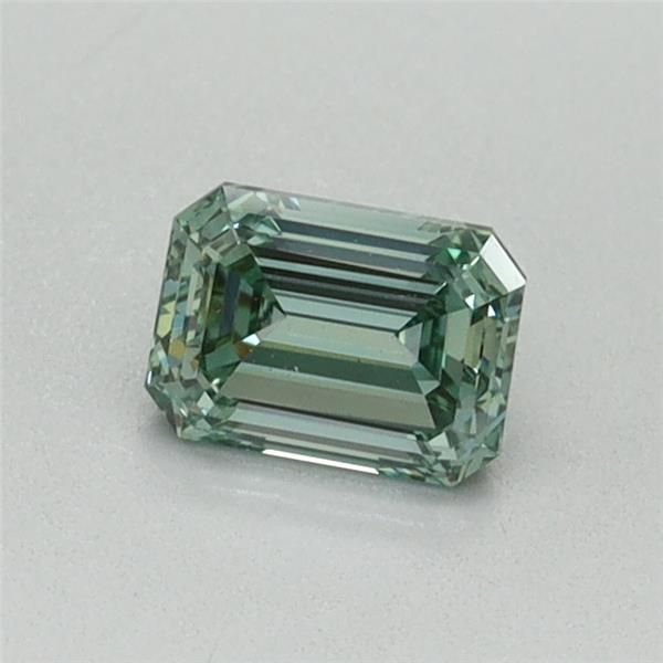 0.47 CT Fancy Vivid Green EMERALD