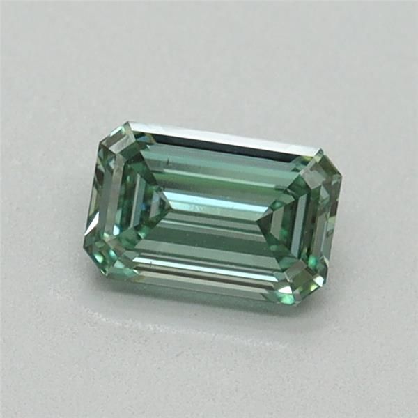 0.46 CT Fancy Vivid Green EMERALD