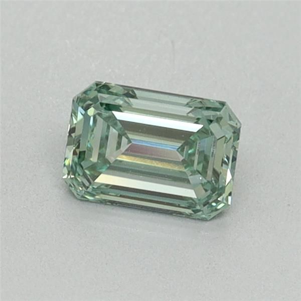 0.48 CT Fancy Vivid Green EMERALD