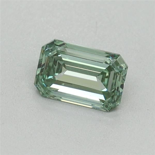 0.45 CT Fancy Vivid Green EMERALD