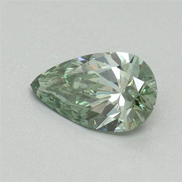 0.4 CT Fancy Vivid Green PEAR