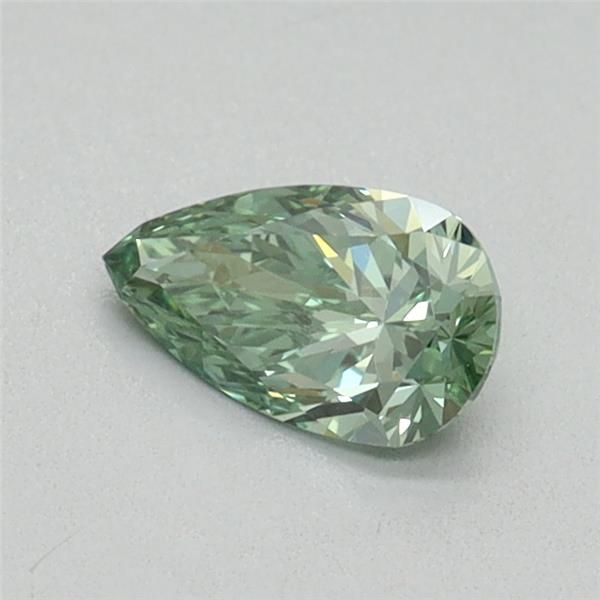 0.4 CT Fancy Vivid Green PEAR