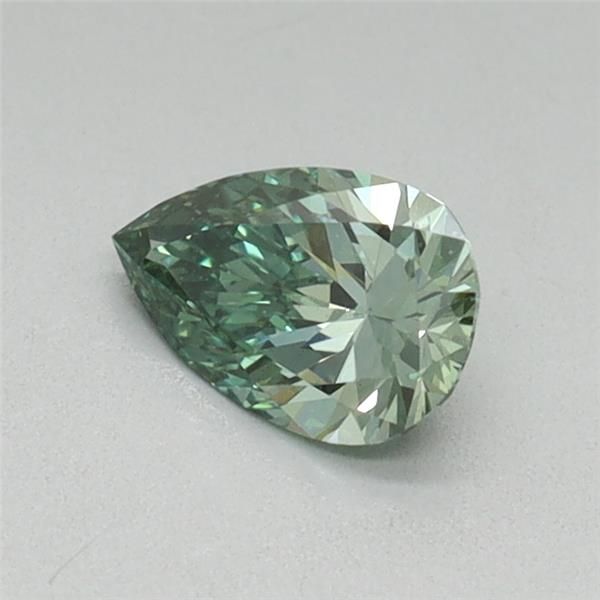 0.4 CT Fancy Vivid Green PEAR