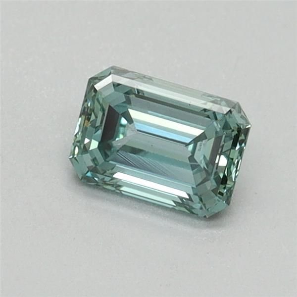 0.48 CT Fancy Vivid Green EMERALD