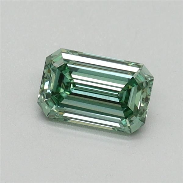 0.45 CT Fancy Vivid Green EMERALD