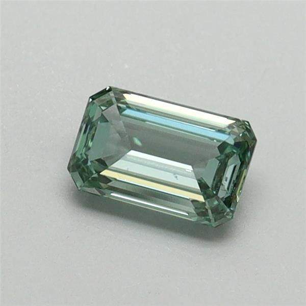 0.41 CT Fancy Vivid Green EMERALD