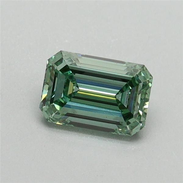 0.47 CT Fancy Vivid Green EMERALD