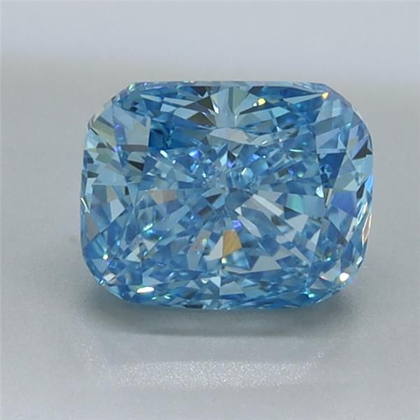 1.18 CT Fancy Vivid Blue CUSHION MODIFIED