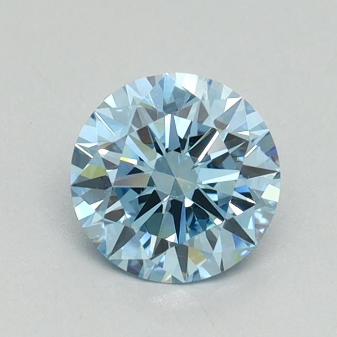 0.72 CT Fancy Vivid Blue ROUND